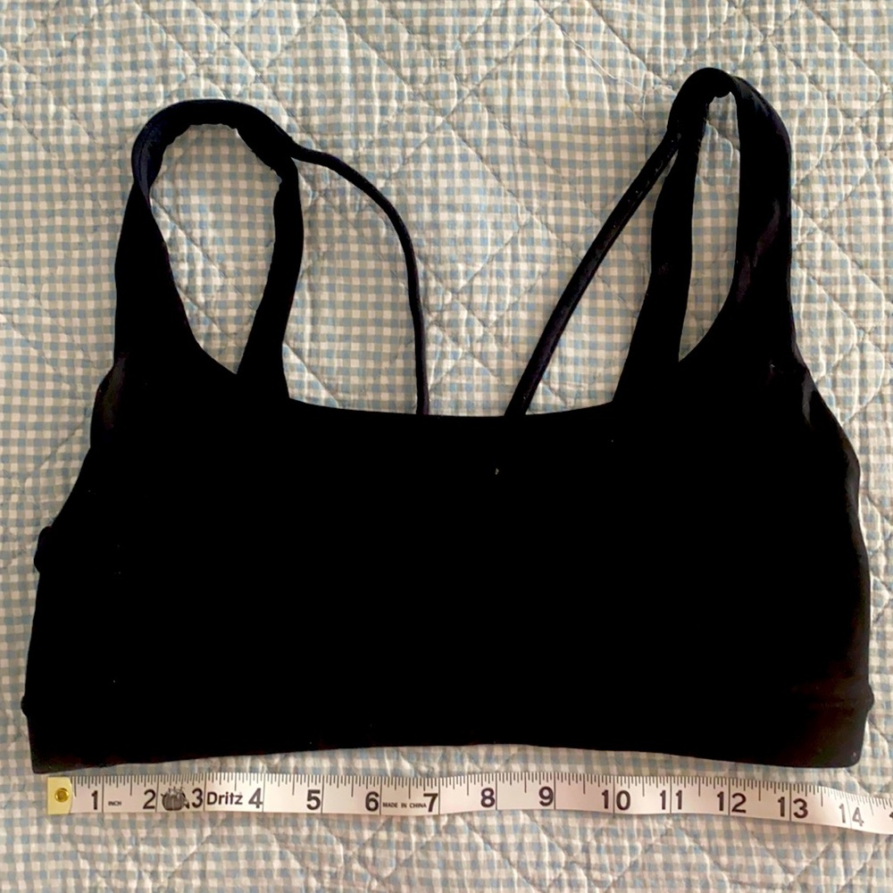 Athleta sports bra size M black
